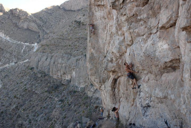 Rock climbing 